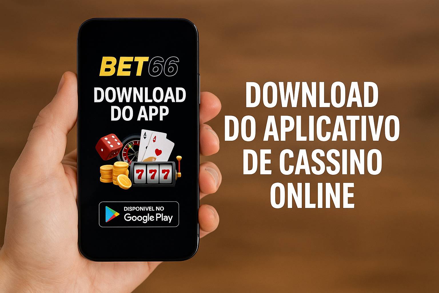Baixar o BET66 Cassino App