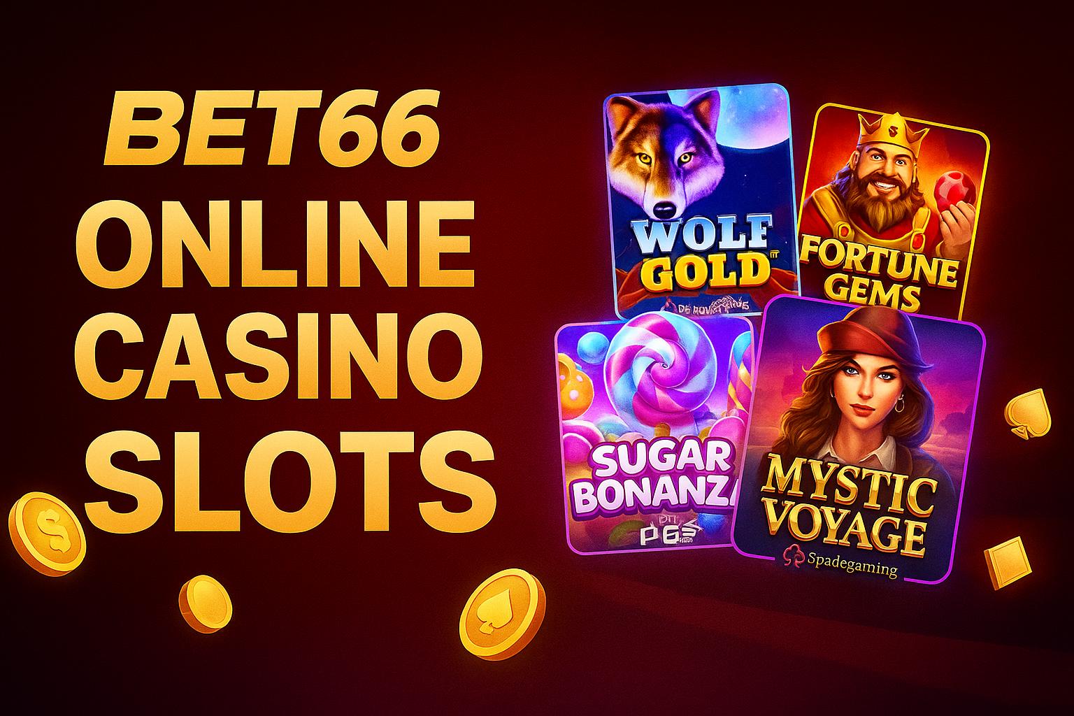Jogos de Slot no Casino Online BET66